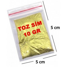 Toz Sim Altın Sarı 10 Gram